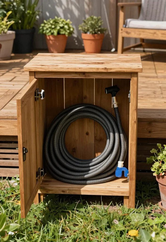 10 Best Hose Storage Solutions for Heavy Duty Use 4. Under Deck Hose Storage 0
