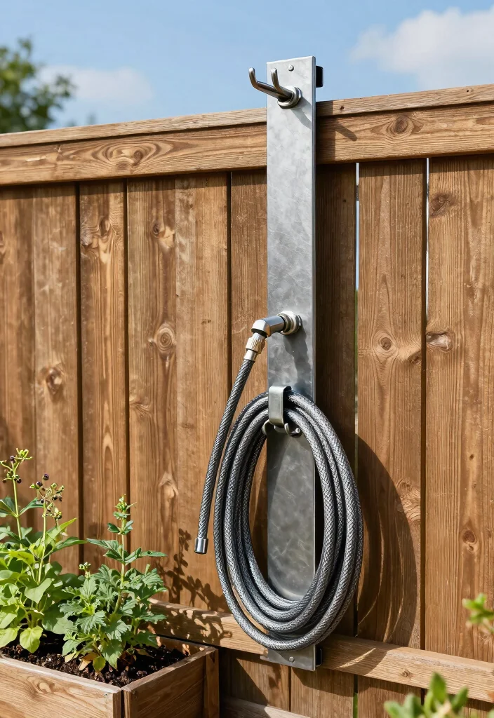 10 Best Hose Storage Solutions for Heavy Duty Use 5. Vertical Garden Hose Organizer 0