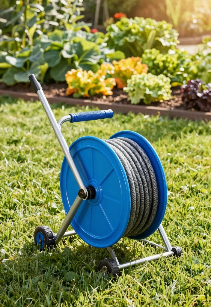 10 Best Hose Storage Solutions for Heavy Duty Use 7. Rolling Hose Reel 0