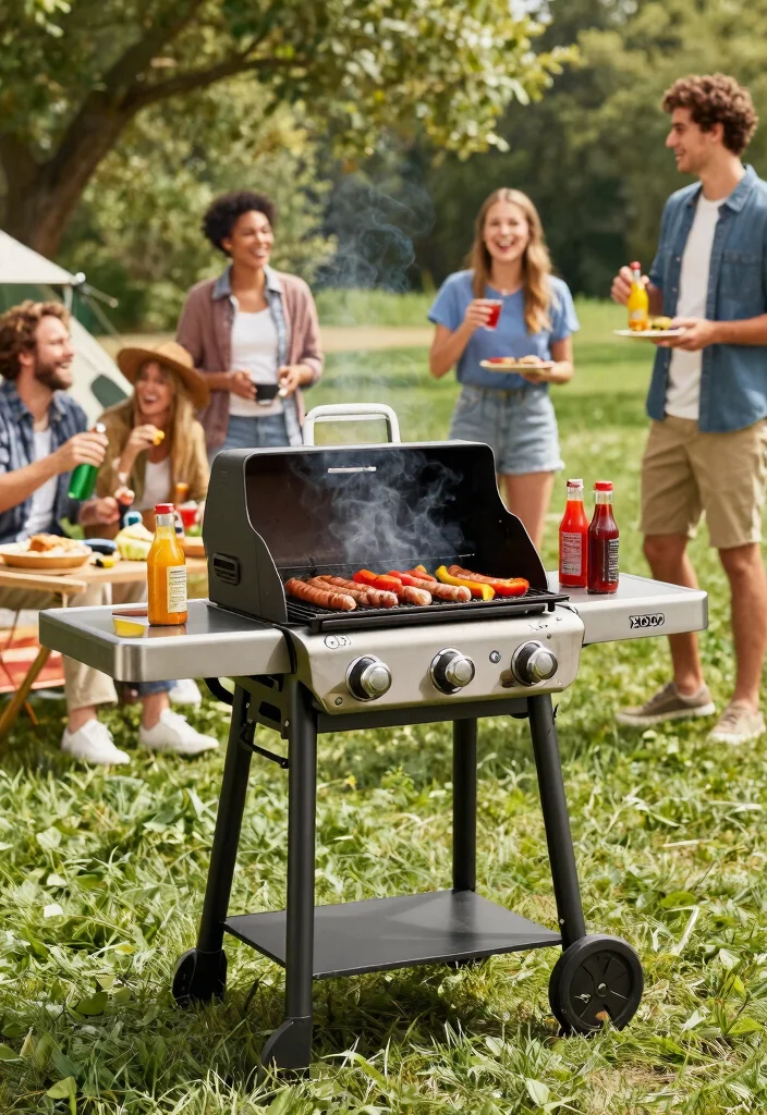 10 Best Portable Propane Grill Models for Tailgating 10 10 Best Portable Propane Grill Models for Tailgating 10. Char Broil Grill2Go X200 Portable Gas Grill 0