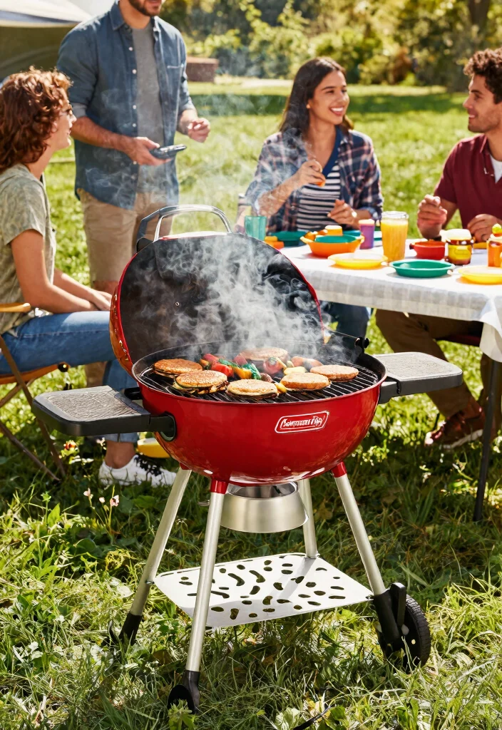 10 Best Portable Propane Grill Models for Tailgating 2 10 Best Portable Propane Grill Models for Tailgating 2. Coleman RoadTrip 285 Portable Stand Up Propane Grill 0