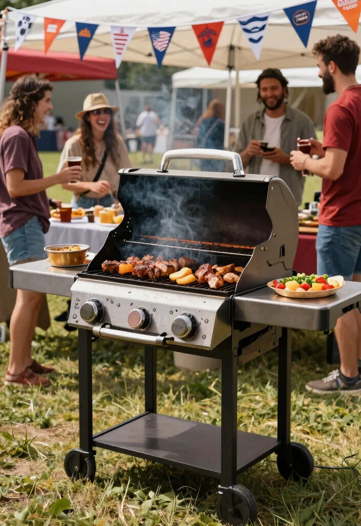 10 Best Portable Propane Grill Models for Tailgating 8 10 Best Portable Propane Grill Models for Tailgating 8. Pit Boss Grills Portable Gas Grill 0