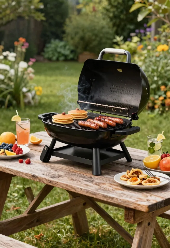 11 Best Portable Grills for Camper and RV Life 4. Blackstone 22 inch Tabletop Grill 0