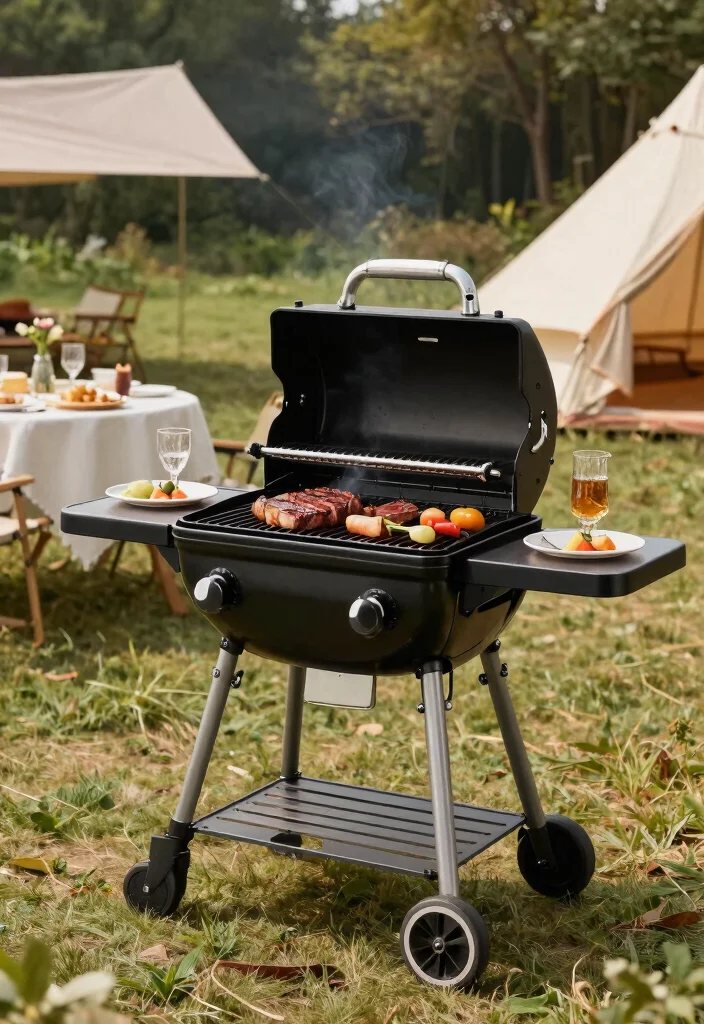 11 Best Portable Grills for Camper and RV Life 7. Napoleon TravelQ 285 0