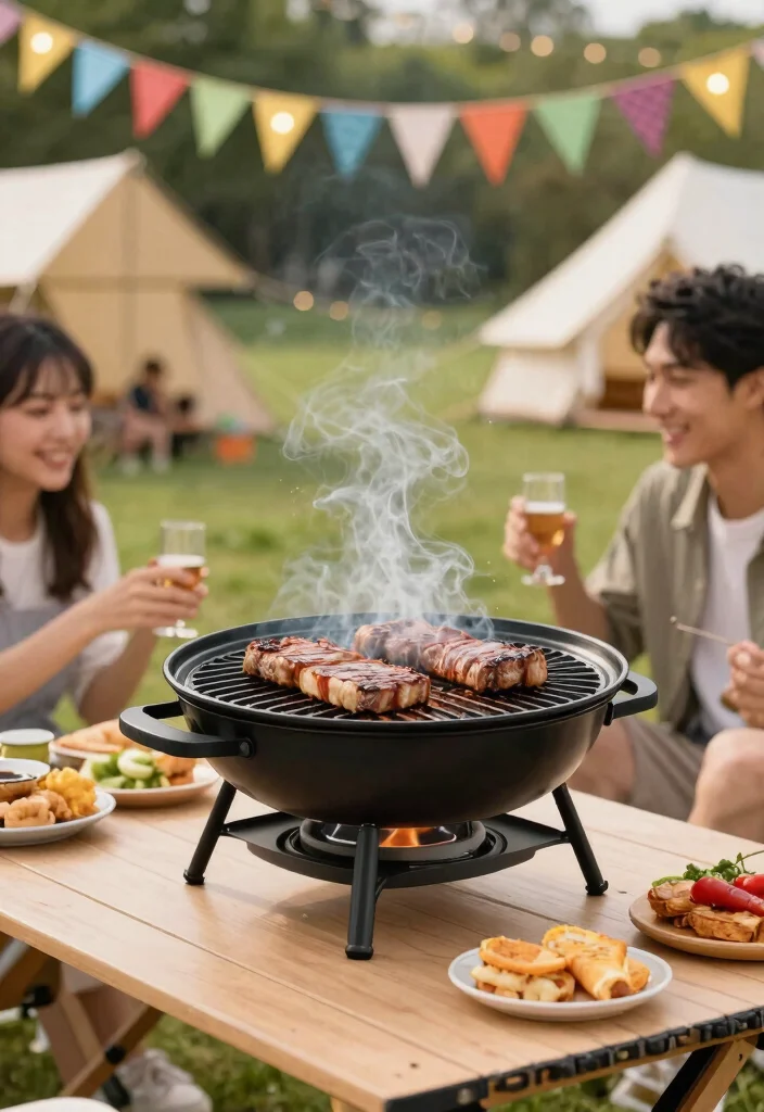 11 Best Portable Grills for Camper and RV Life 8. Royal Gourmet Portable Grill 0