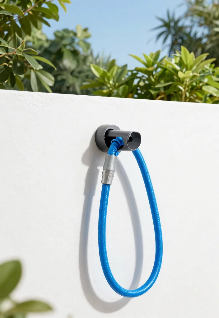 11 Practical Pool Hose Storage Ideas Keep Decks Clear 8. Magnetic Hose Holder 0