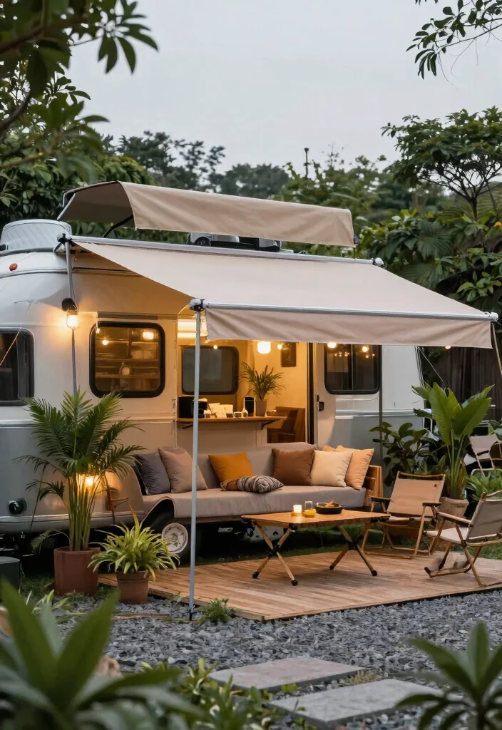 11 Versatile Trailer Canopy Roof Top Tent Build Ideas 11. Flexible Canopy with Modular Design 0