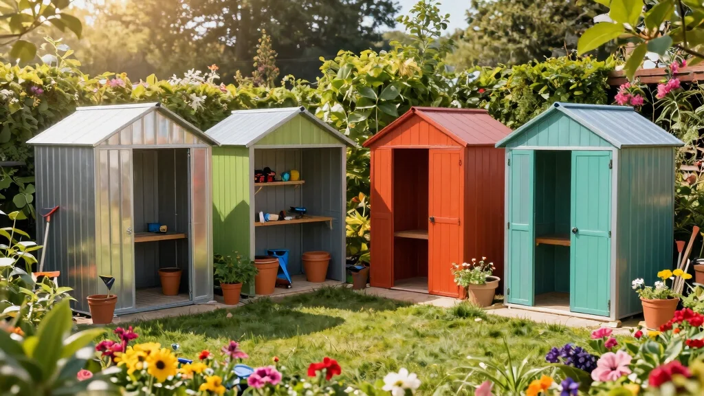 13 Durable Metal Tool Shed Ideas (Weatherproof Storage)