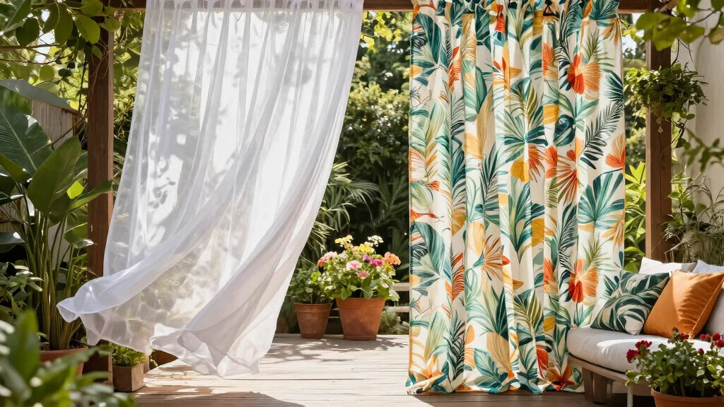 13 Elegant Outdoor Deck Curtain Ideas (Shade Solutions)