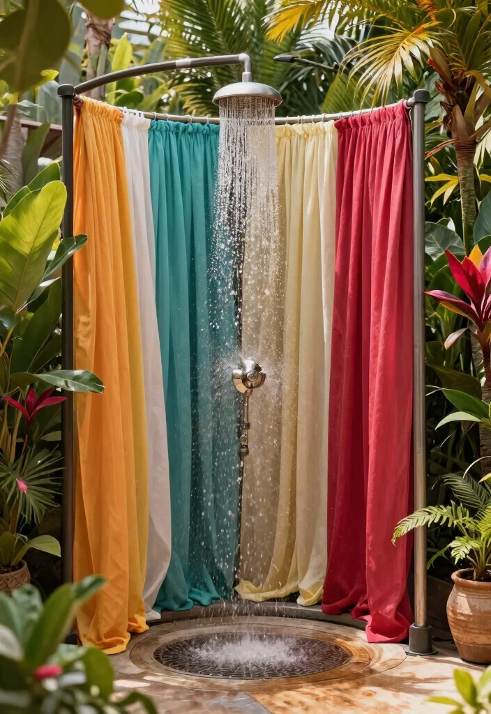 13 Lush Outdoor Shower Drapery Ideas Tropical Vibe Conclusion 0