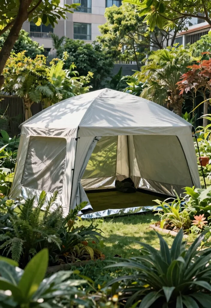 13 Practical 10x10 Canopy Tent Ideas for Urban Gardening Shade Solutions 5 13 Practical 10x10 Canopy Tent Ideas for Urban Gardening Shade Solutions 5. Integrated UV Protection 0