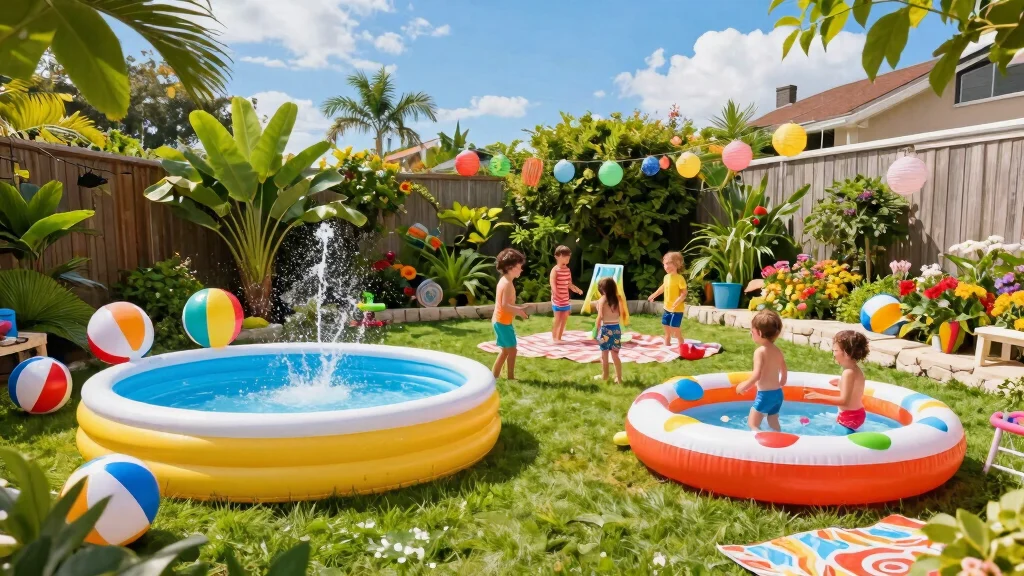15 Best Backyard Kiddie Pool Ideas Play Areas for Kids