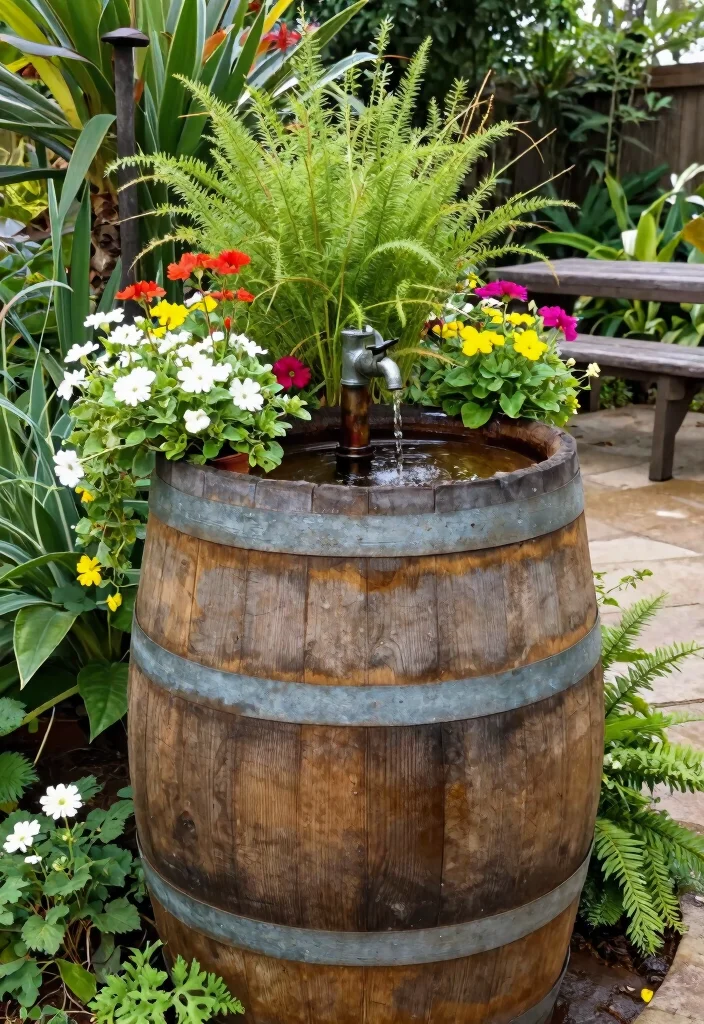 15 Best Outdoor Fountain Suggestions for Eco friendly Landscaping 3. Recycled Material Fountains 0