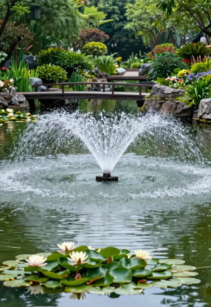 15 Best Outdoor Fountain Suggestions for Eco friendly Landscaping 9. Natural Pond Fountains 0