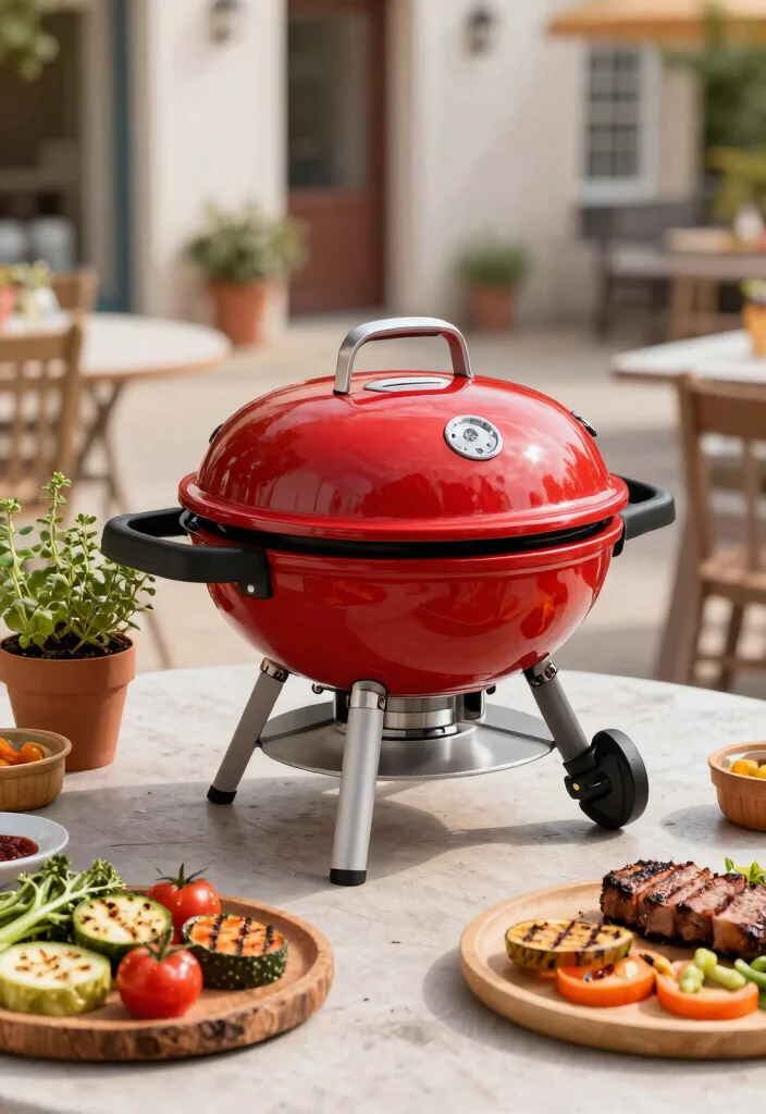 15 Best Table Top Grill Models for Picnics and Patios 1 15 Best Table Top Grill Models for Picnics and Patios 1. Weber Q1200 Portable Grill 0