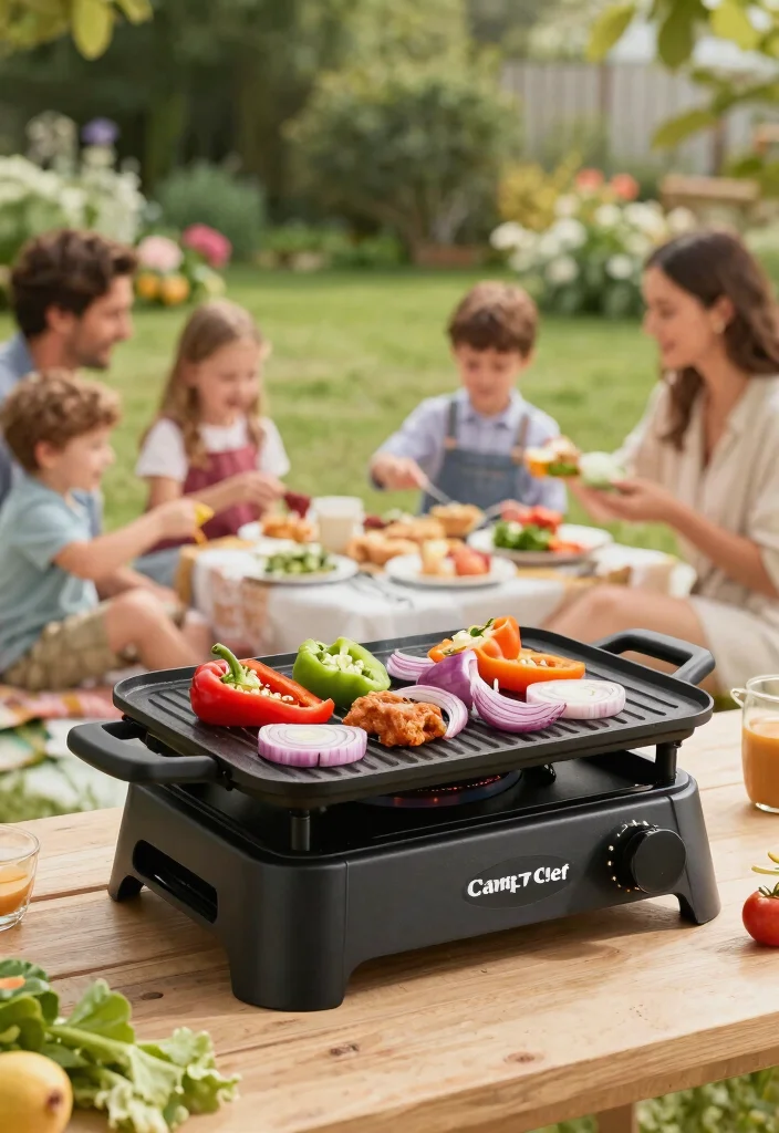 15 Best Table Top Grill Models for Picnics and Patios 11 15 Best Table Top Grill Models for Picnics and Patios 11. Camp Chef Portable Flat Top Grill 0