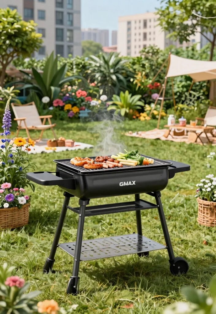 15 Best Table Top Grill Models for Picnics and Patios 14 15 Best Table Top Grill Models for Picnics and Patios 14. GMAX Portable Grill 0