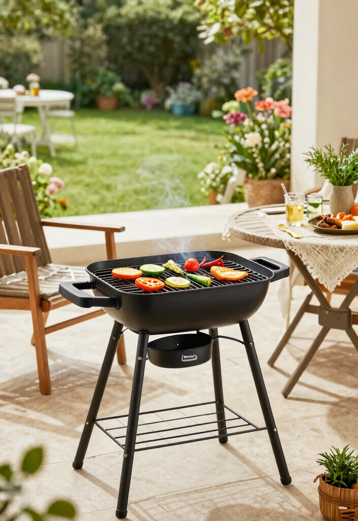 15 Best Table Top Grill Models for Picnics and Patios 6 15 Best Table Top Grill Models for Picnics and Patios 6. Napoleon TravelQ 285 Portable Grill 0