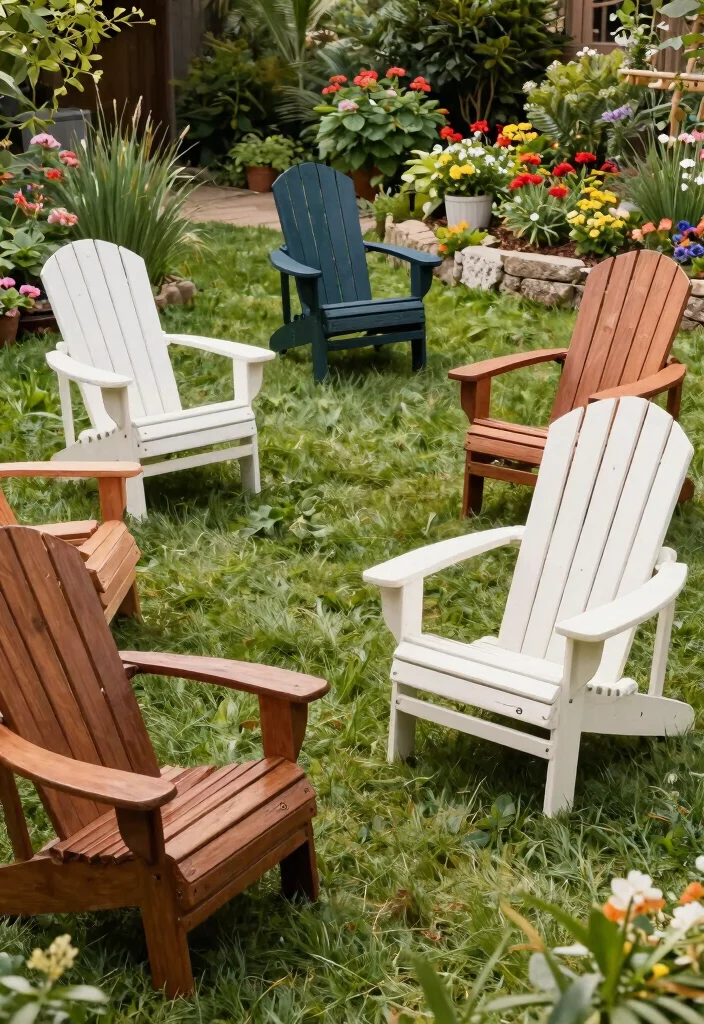 15 Classic Adirondack Chair Ideas for Ultimate Comfort 11. Customizable Chair Designs 0