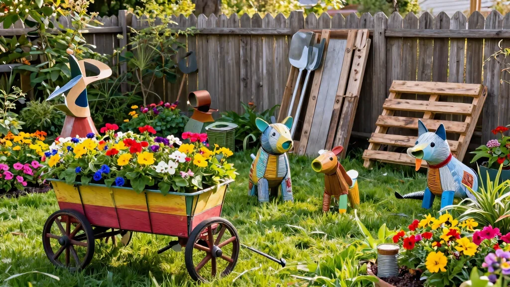 15 Creative DIY Garden Sculpture Ideas [Budget Art]