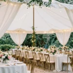 15 Dreamy Canopy Tent Wedding Reception Ideas [Elegant]