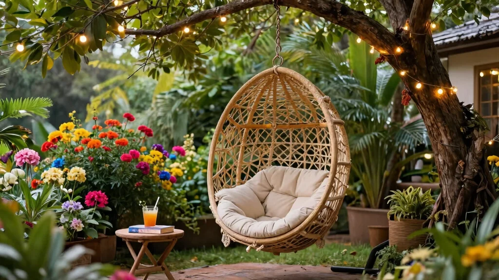 15 Dreamy Hanging Chair Patio Ideas [Boho Sanctuary]