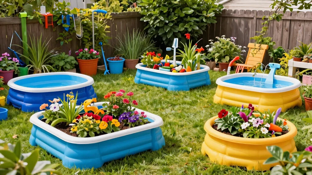 15 Genius Plastic Kiddie Pool Ideas: Repurpose Hacks for Sustainable Gardening