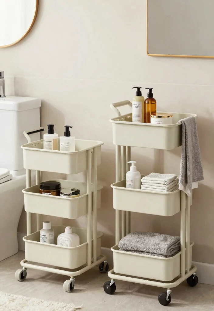 15 Stylish Utility Cart Ideas for Bathroom Storage Solutions Conclusion 0