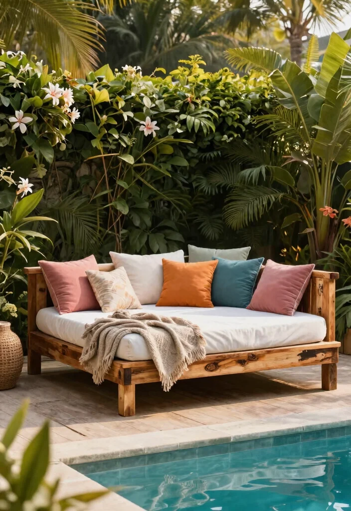 17 Relaxing Patio Lounge Chair Ideas by the Pool 10. Sustainable Lounge Beds 0