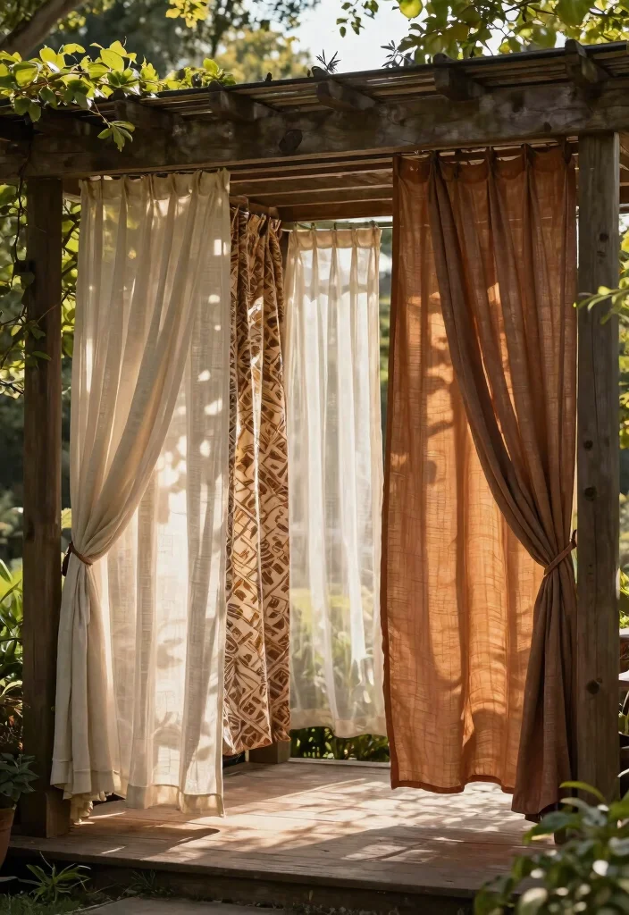 17 Romantic Outdoor Pergola Curtain Ideas Resort Style Conclusion 0