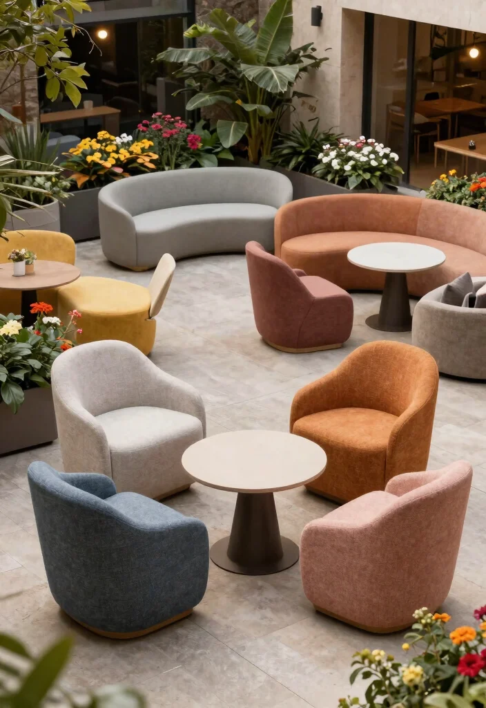 20 Stunning Patio Chair Inspiration Photos to Pin 20. Customizable Modular Seating 0