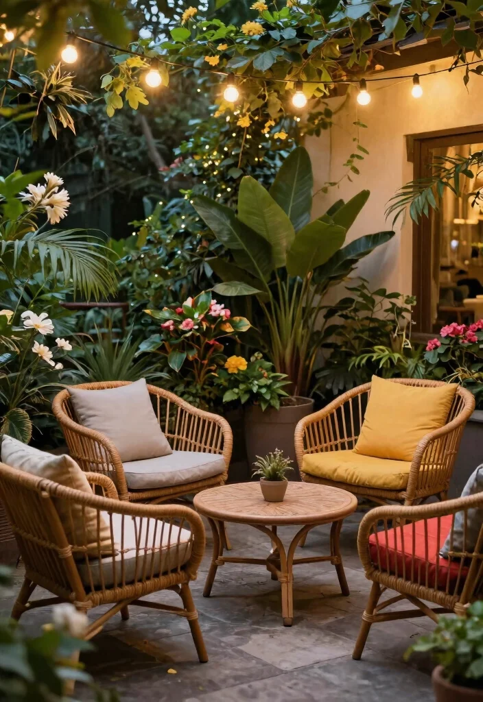 20 Stunning Patio Chair Inspiration Photos to Pin 3. Eco Friendly Rattan 0