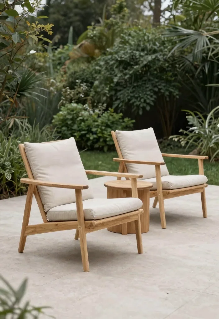 20 Stunning Patio Chair Inspiration Photos to Pin 9. Scandinavian Simplicity 0