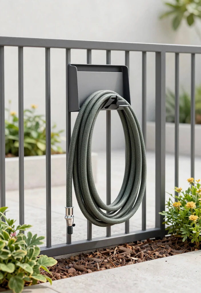 21 Genius Garden Hose Storage Ideas End the Clutter 19. Magnetic Hose Holder 0