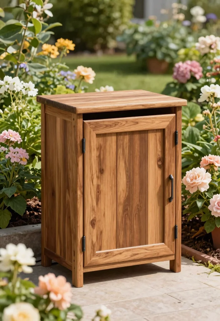 21 Genius Garden Hose Storage Ideas End the Clutter 6. Hose Storage Cabinet 0