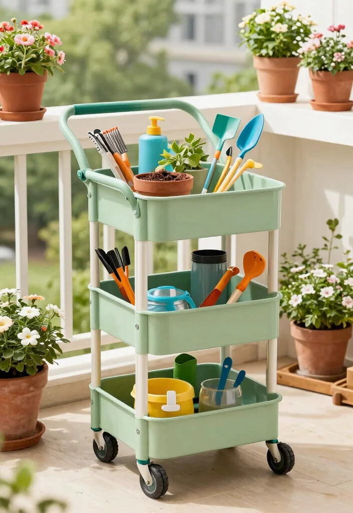 21 Practical Garden Cart Ideas Every Gardener Needs 8 21 Practical Garden Cart Ideas Every Gardener Needs 8. Compact Garden Cart for Small Spaces 0