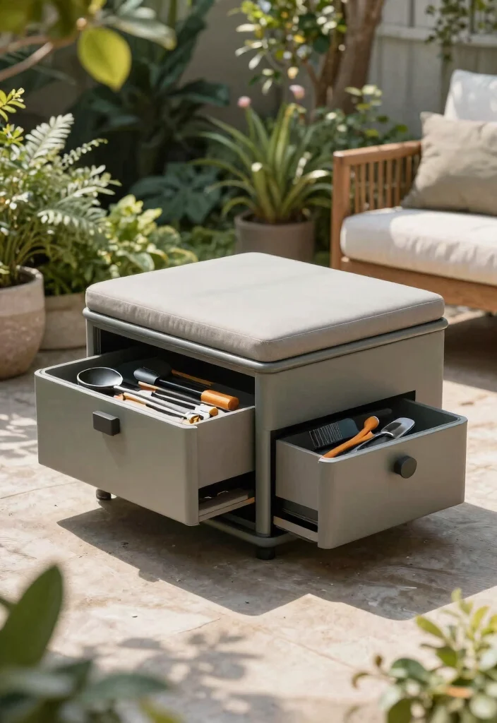 21 Smart Deck Box Ideas for Outdoor Storage Hide Clutter 20. Hidden Compartment Deck Box 0