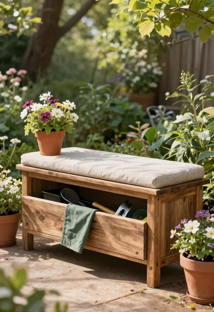 21 Smart Deck Box Ideas for Outdoor Storage Hide Clutter 3. Classic Storage Bench 0