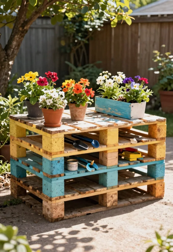 21 Smart Deck Box Ideas for Outdoor Storage Hide Clutter 6. DIY Pallet Deck Box 0