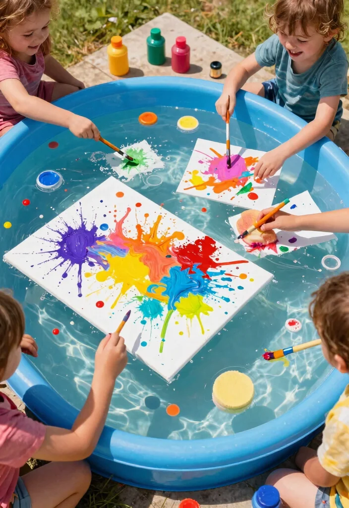25 Fun Kiddie Pool Concepts for Epic Summer Days 2 25 Fun Kiddie Pool Concepts for Epic Summer Days 2. Artistic Water Play Zone 0