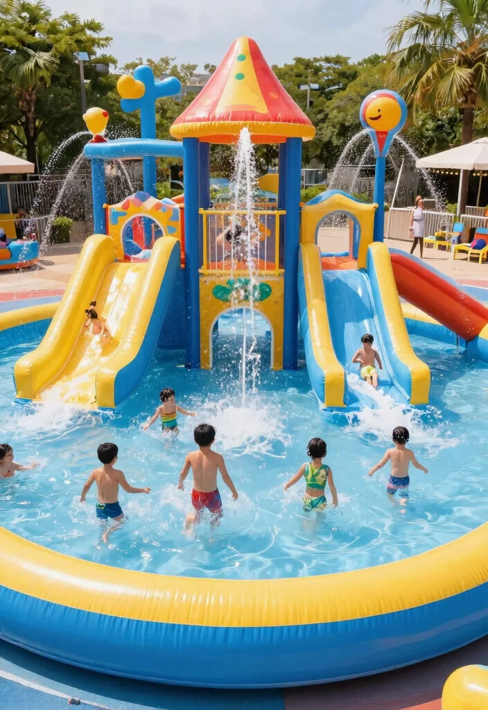 25 Fun Kiddie Pool Concepts for Epic Summer Days 21 25 Fun Kiddie Pool Concepts for Epic Summer Days 21. Mini Water Park Experience 0