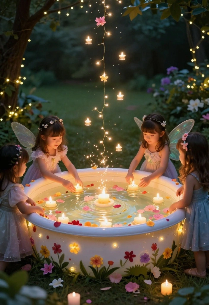 25 Fun Kiddie Pool Concepts for Epic Summer Days 24 25 Fun Kiddie Pool Concepts for Epic Summer Days 24. Magical Fairy Pool 0
