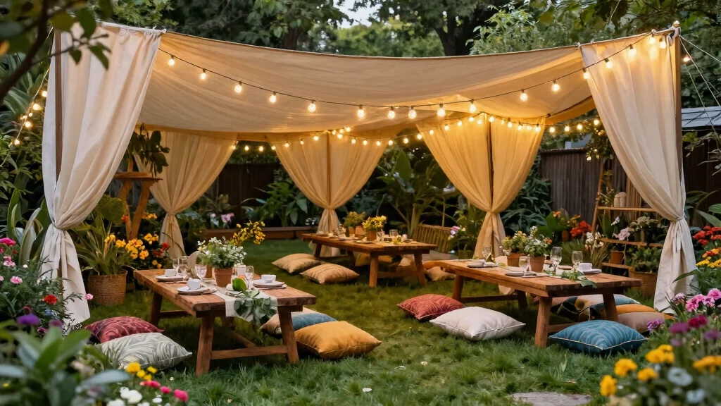 25 Stunning Canopy Tent Ideas for Backyard Events