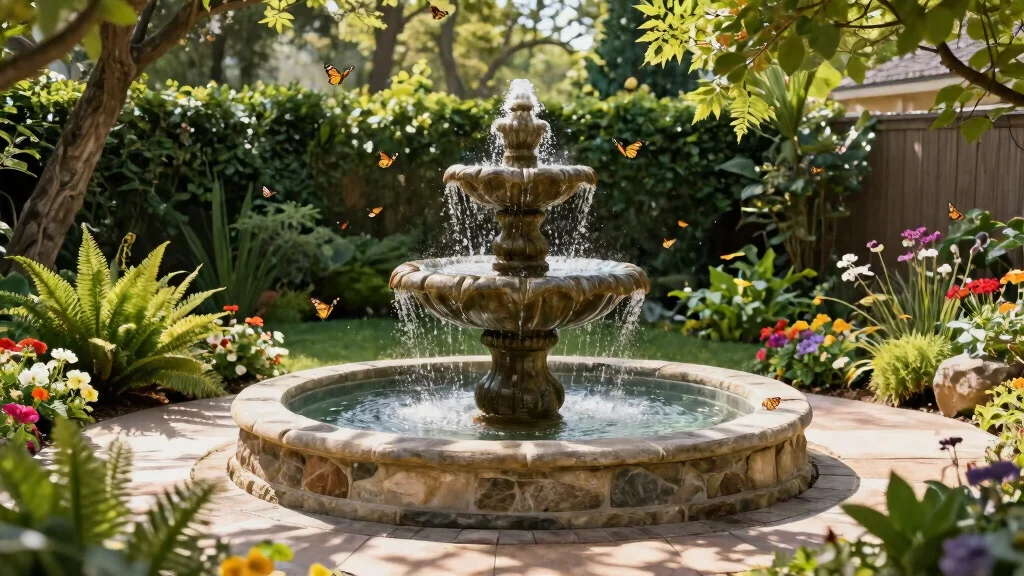 25 Stunning Outdoor Fountain Ideas for a Relaxing Yard