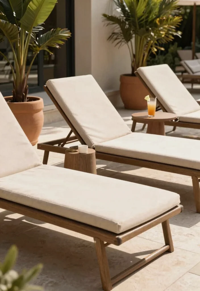 25 Stylish Patio Chair Ideas for Your Outdoor Living Room 25. Stylish Outdoor Chaise Lounges 0