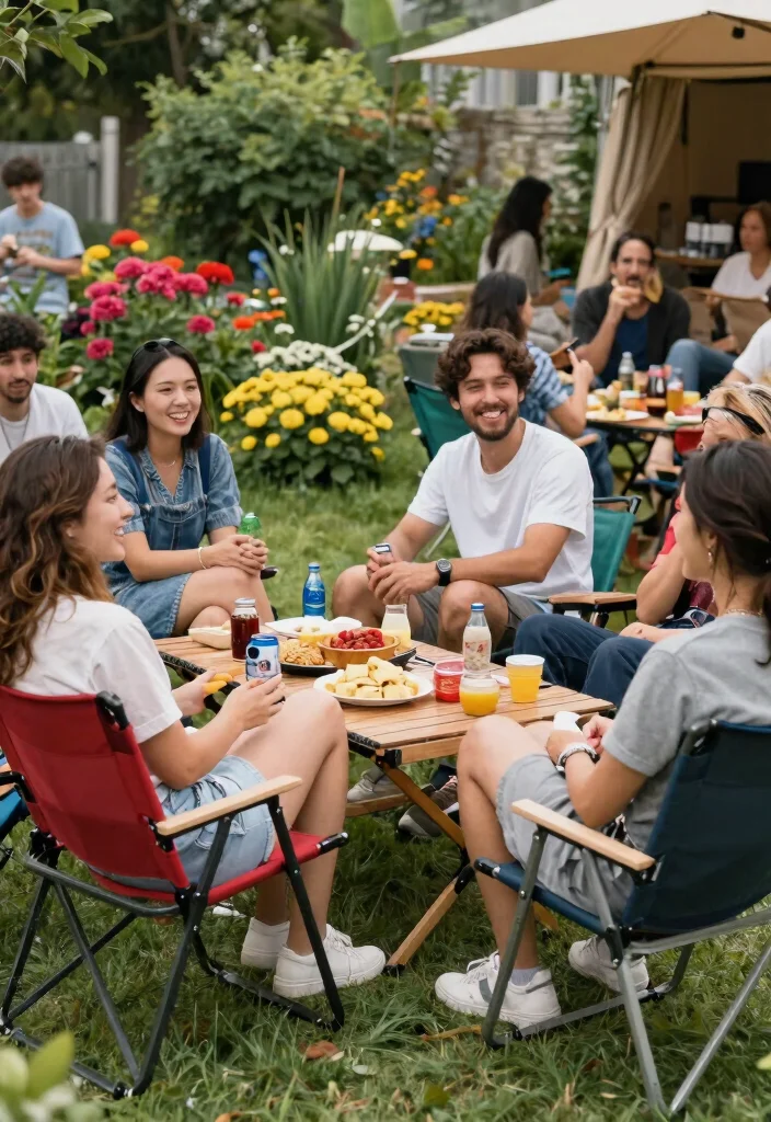 25 Stylish Patio Chair Ideas for Your Outdoor Living Room 9. Foldable Camping Chairs 0