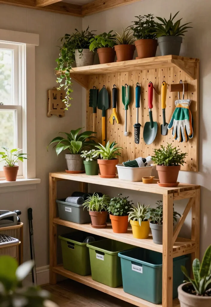 25 Ultimate Tool Shed Ideas for a Perfectly Organized Yard 1. Vertical Wall Shelving 0