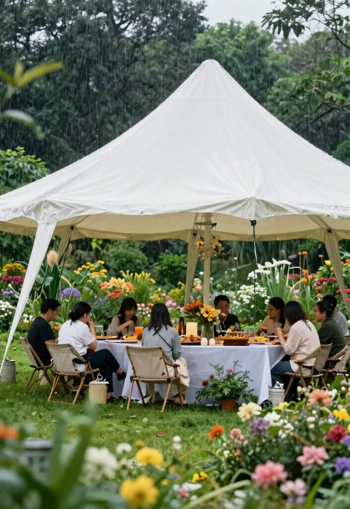 7 Best White Canopy Tent Top Replacements for Summer 6. Sustainable Waterproof Canopy Covers 0