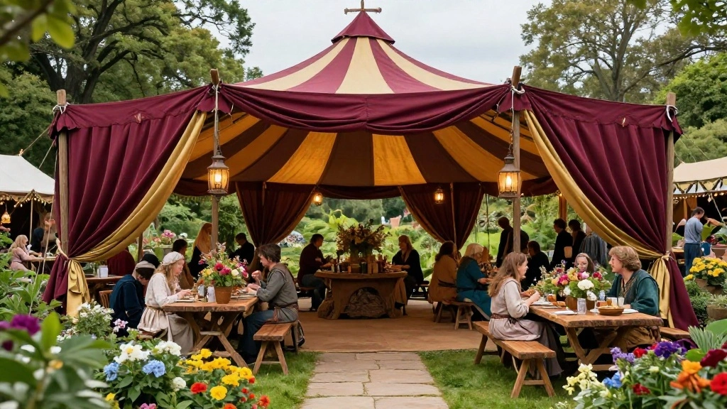7 Unique Medieval Canopy Tent Ideas for Themed Parties