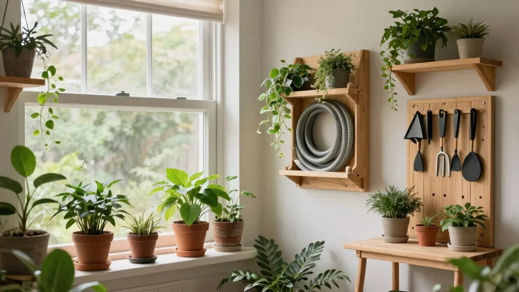 9 Clever Central Vacuum Hose Storage Ideas for Indoor Gardening Spaces